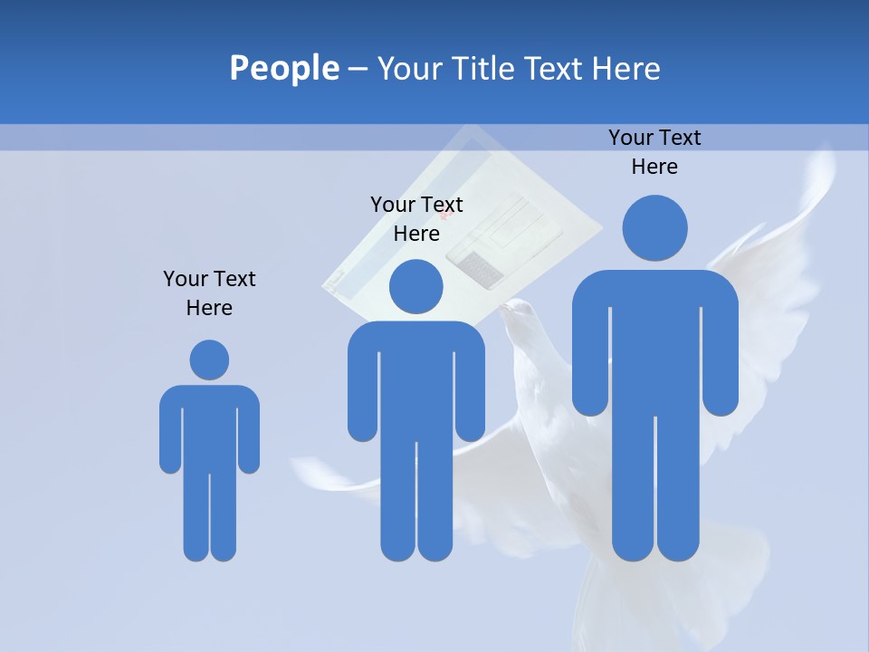 Messenger Nature Peace PowerPoint Template