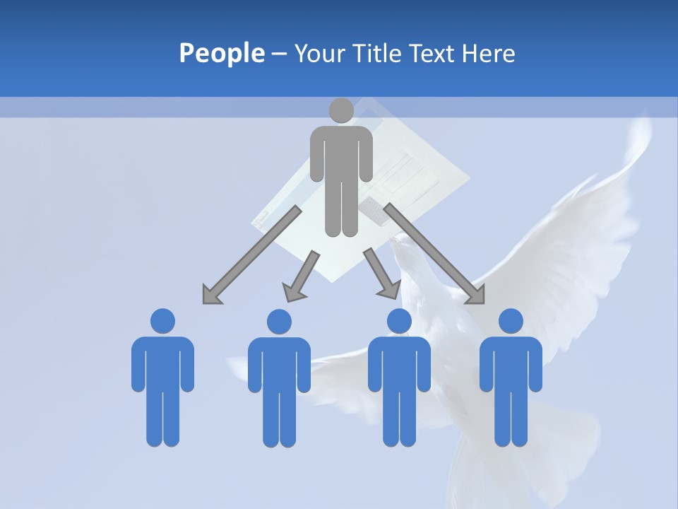 Messenger Nature Peace PowerPoint Template