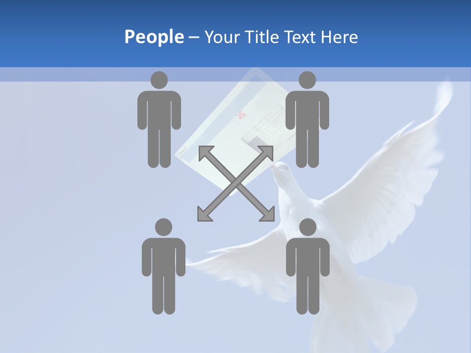 Messenger Nature Peace PowerPoint Template