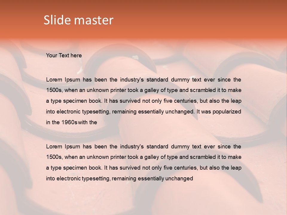 Architecture Detail Removable Hardtop PowerPoint Template