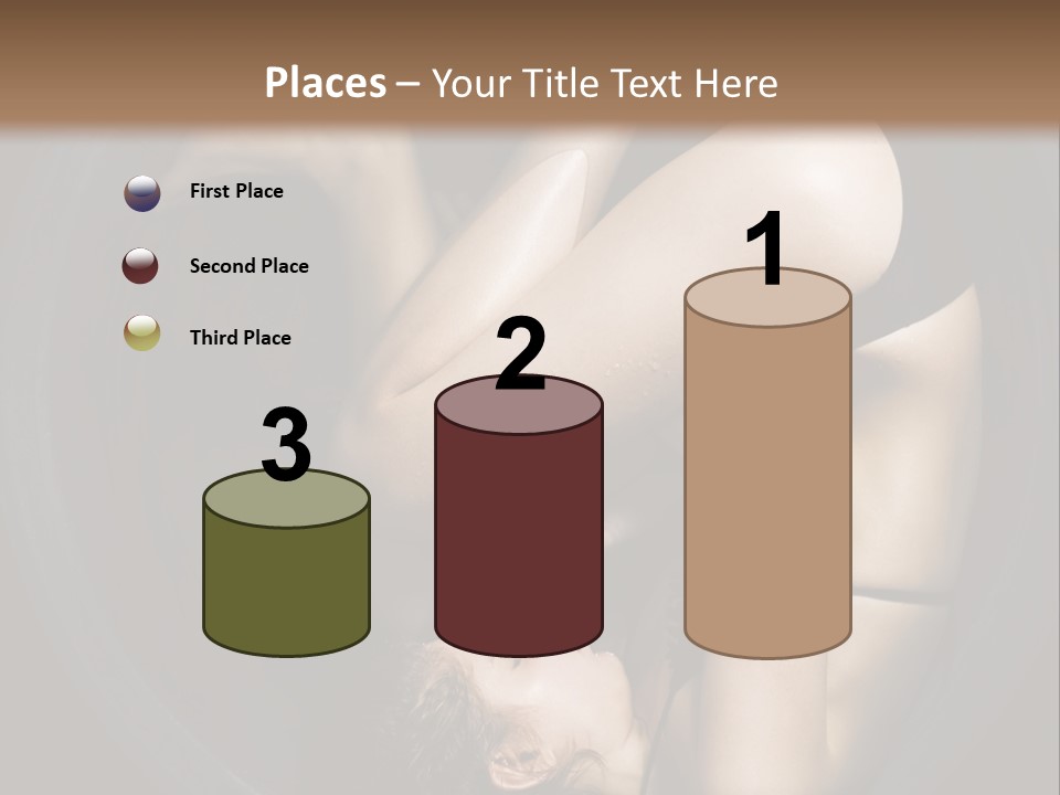 Studio Relaxation Person PowerPoint Template