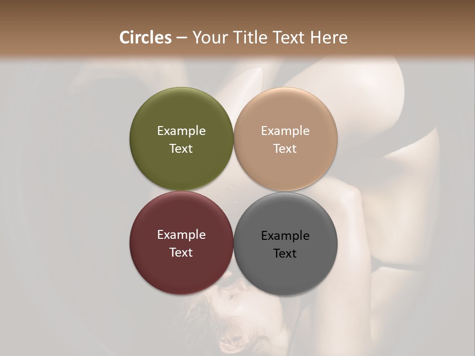 Studio Relaxation Person PowerPoint Template