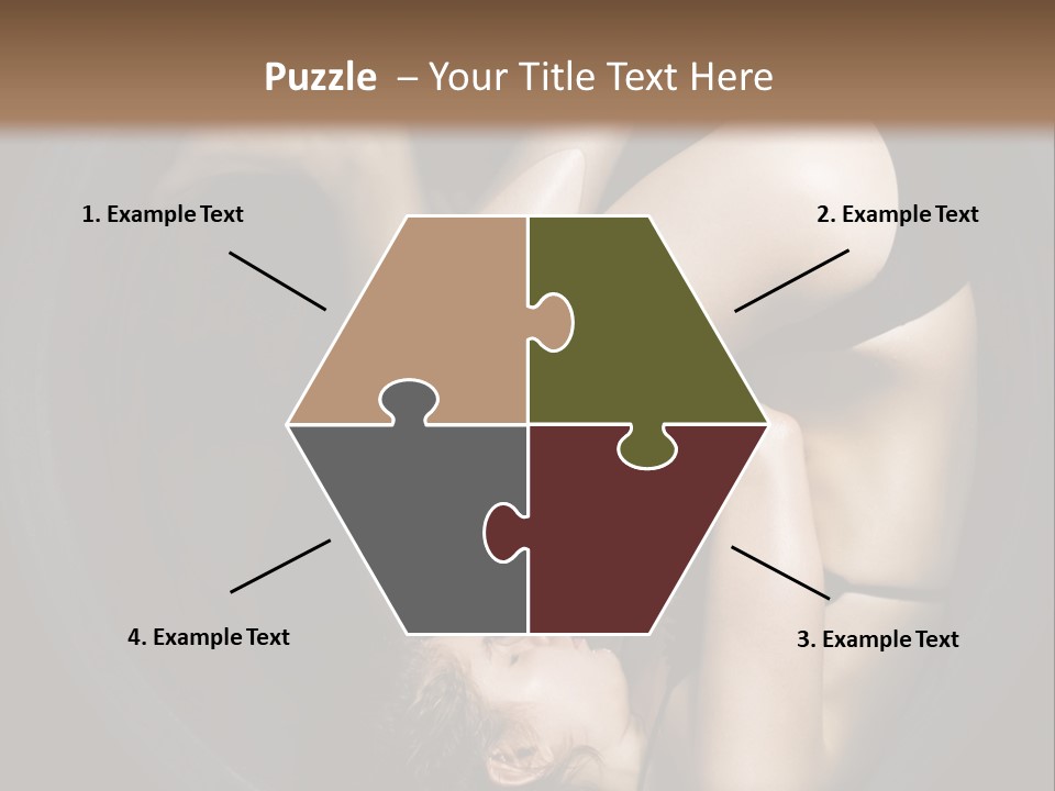 Studio Relaxation Person PowerPoint Template