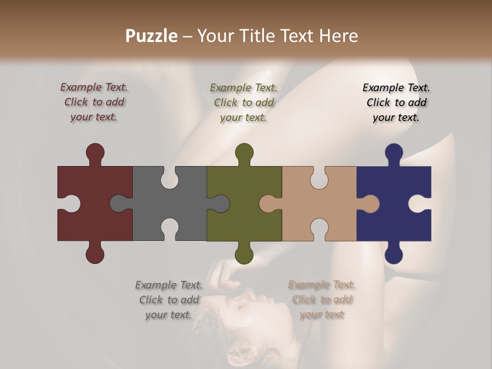 Studio Relaxation Person PowerPoint Template