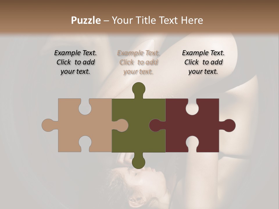 Studio Relaxation Person PowerPoint Template