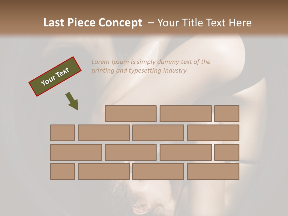 Studio Relaxation Person PowerPoint Template