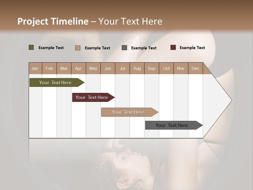 Studio Relaxation Person PowerPoint Template