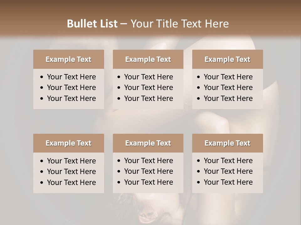 Studio Relaxation Person PowerPoint Template