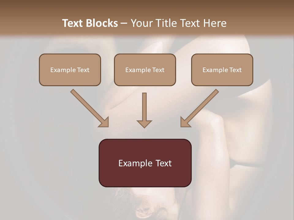 Studio Relaxation Person PowerPoint Template