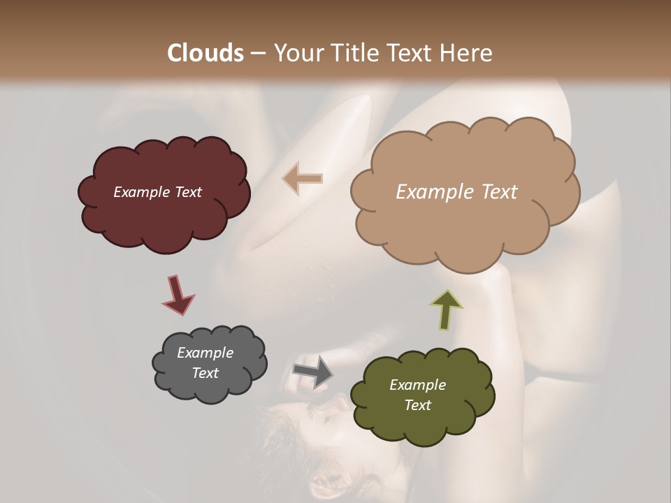 Studio Relaxation Person PowerPoint Template