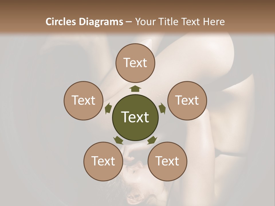 Studio Relaxation Person PowerPoint Template