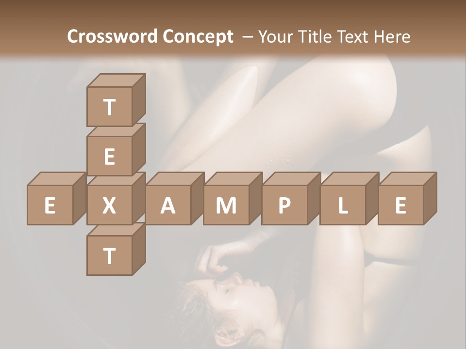 Studio Relaxation Person PowerPoint Template