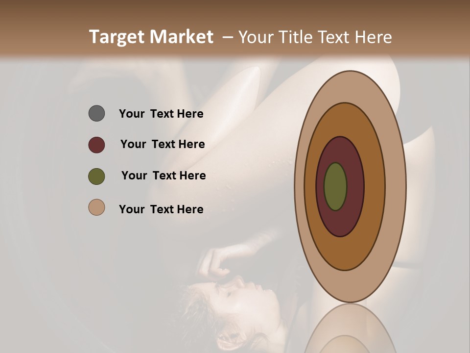 Studio Relaxation Person PowerPoint Template