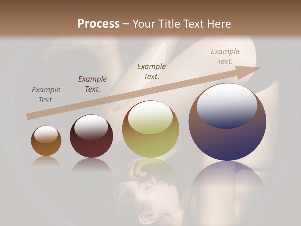 Studio Relaxation Person PowerPoint Template