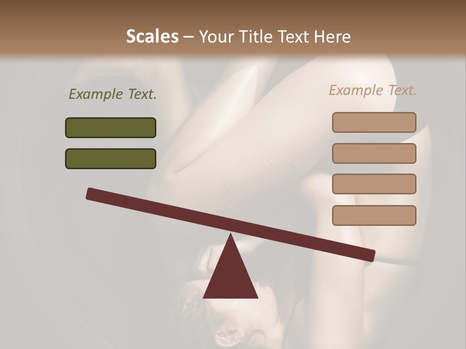 Studio Relaxation Person PowerPoint Template