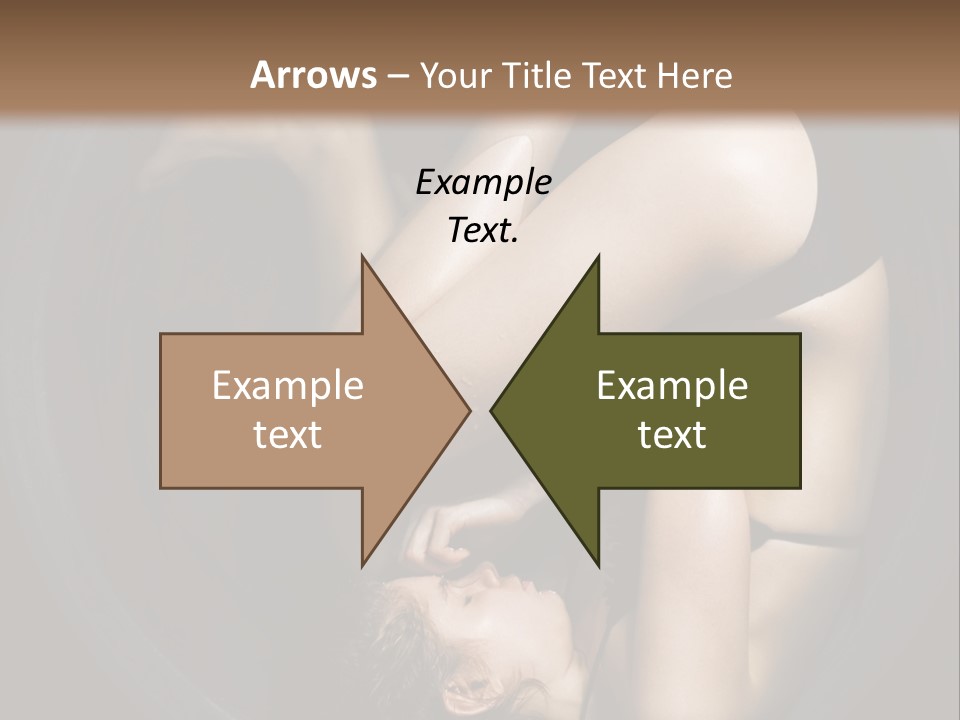 Studio Relaxation Person PowerPoint Template