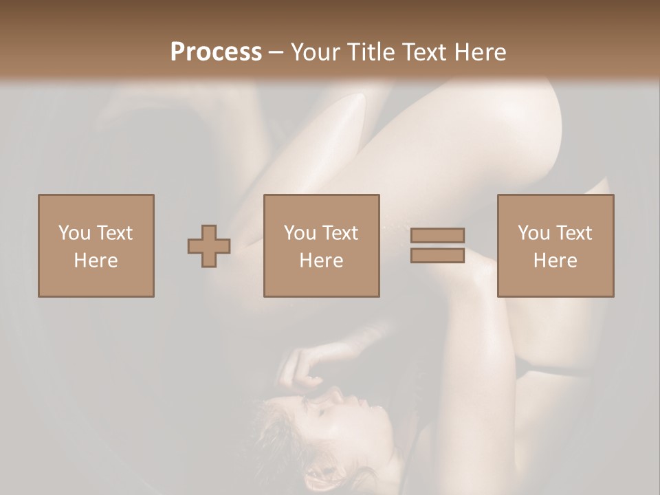 Studio Relaxation Person PowerPoint Template