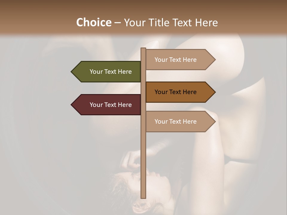 Studio Relaxation Person PowerPoint Template