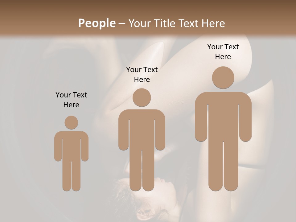 Studio Relaxation Person PowerPoint Template