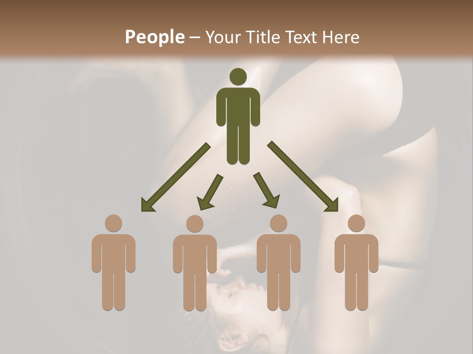 Studio Relaxation Person PowerPoint Template