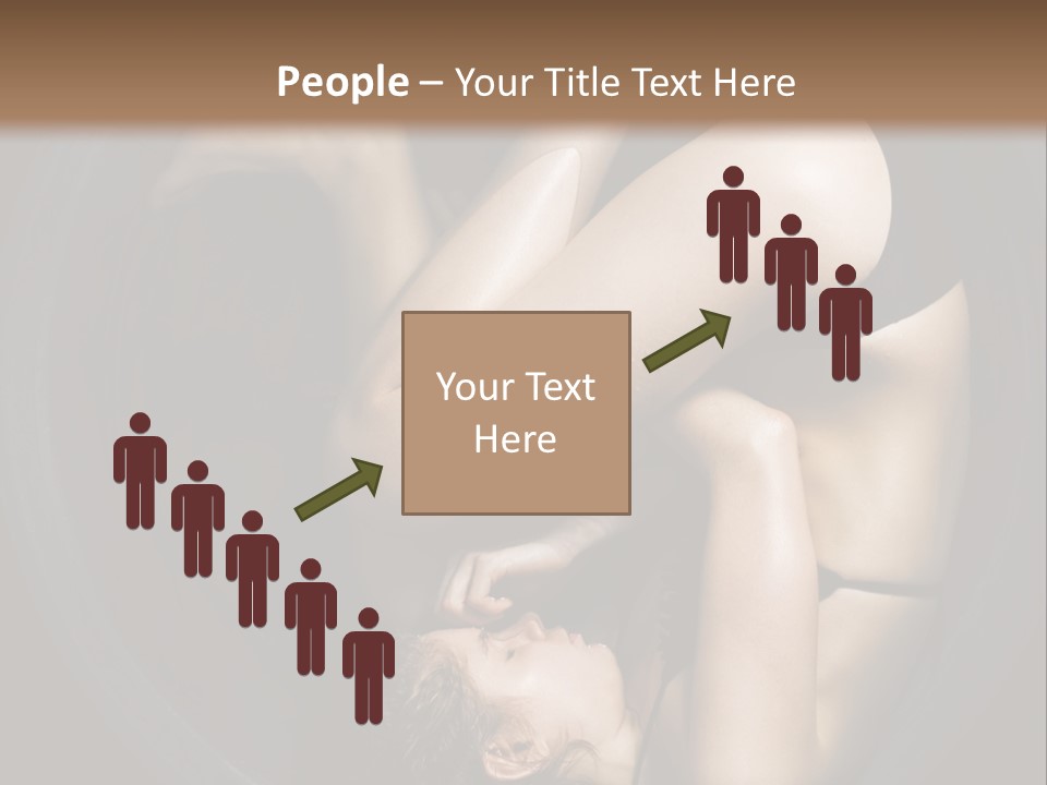 Studio Relaxation Person PowerPoint Template