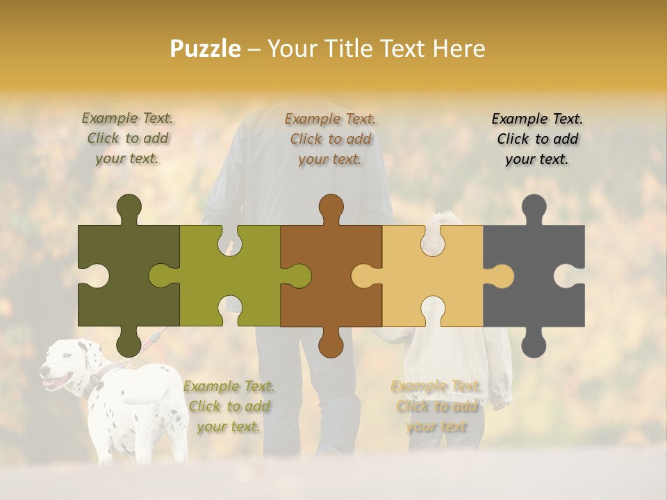 Year Old Exercise Five Year Old PowerPoint Template