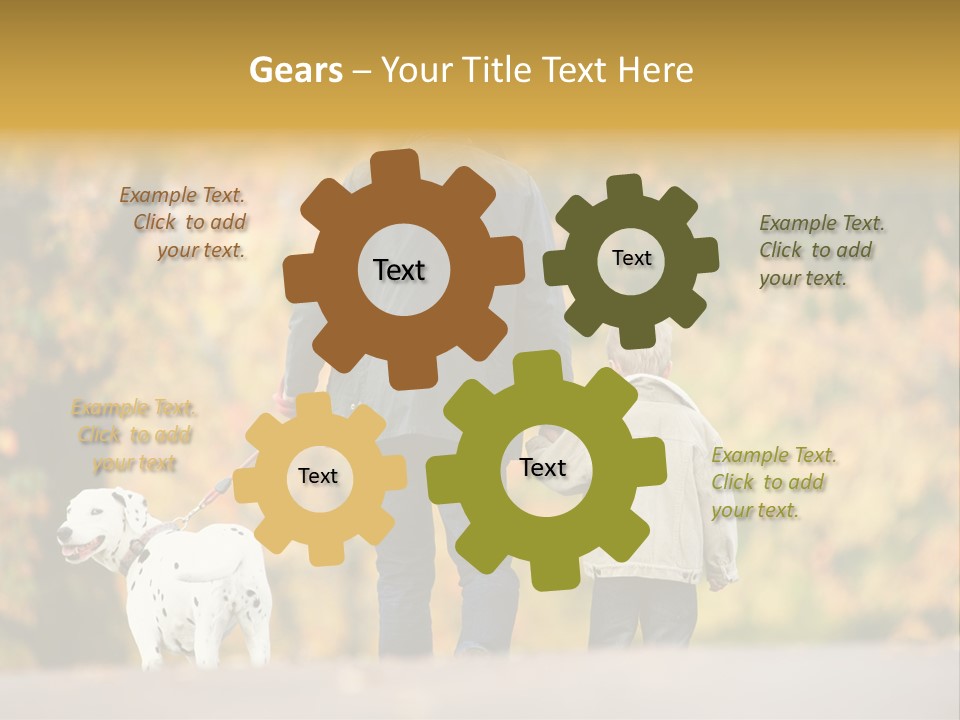 Year Old Exercise Five Year Old PowerPoint Template