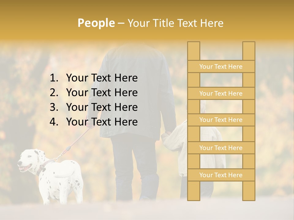 Year Old Exercise Five Year Old PowerPoint Template
