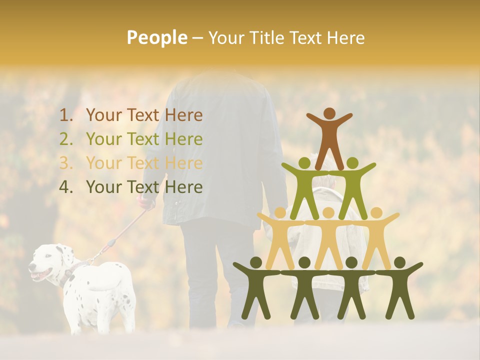 Year Old Exercise Five Year Old PowerPoint Template