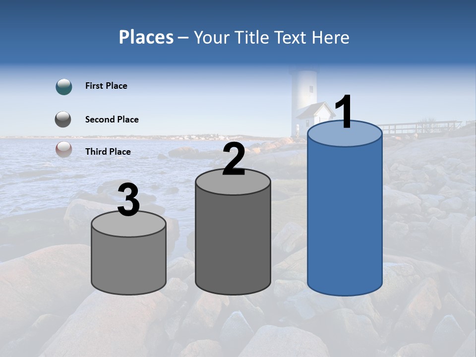 Water New Waves PowerPoint Template