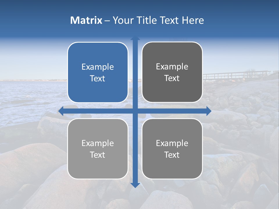 Water New Waves PowerPoint Template