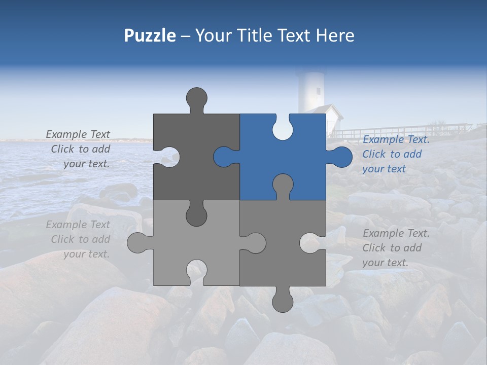 Water New Waves PowerPoint Template