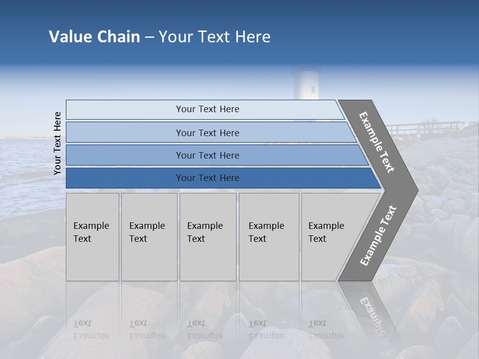 Water New Waves PowerPoint Template