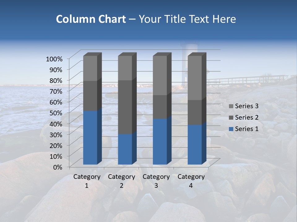 Water New Waves PowerPoint Template