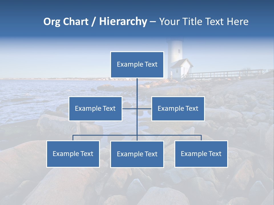 Water New Waves PowerPoint Template