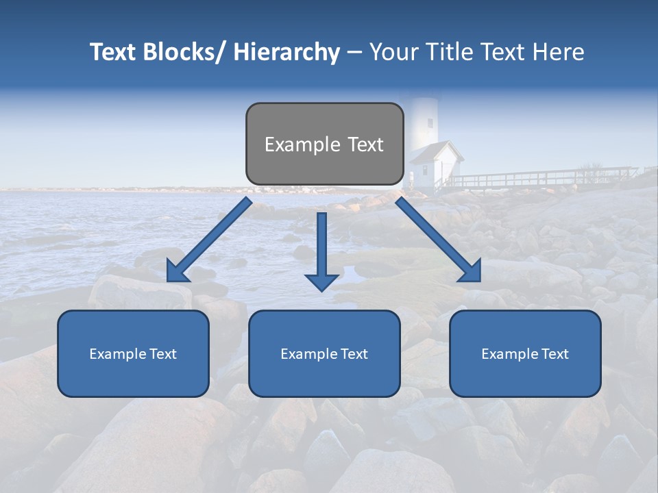 Water New Waves PowerPoint Template