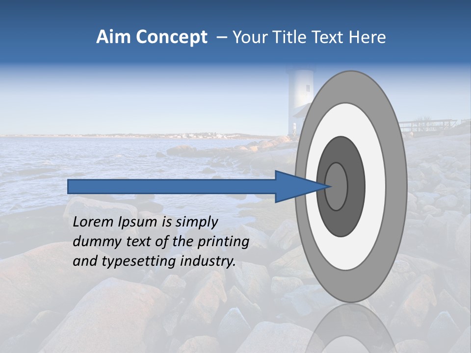 Water New Waves PowerPoint Template