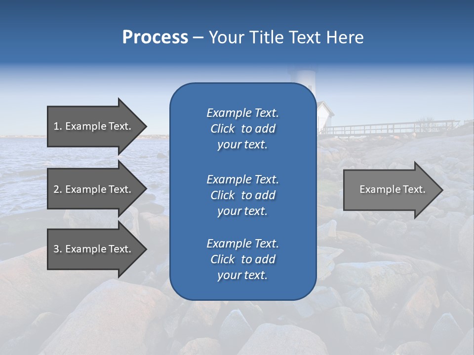 Water New Waves PowerPoint Template