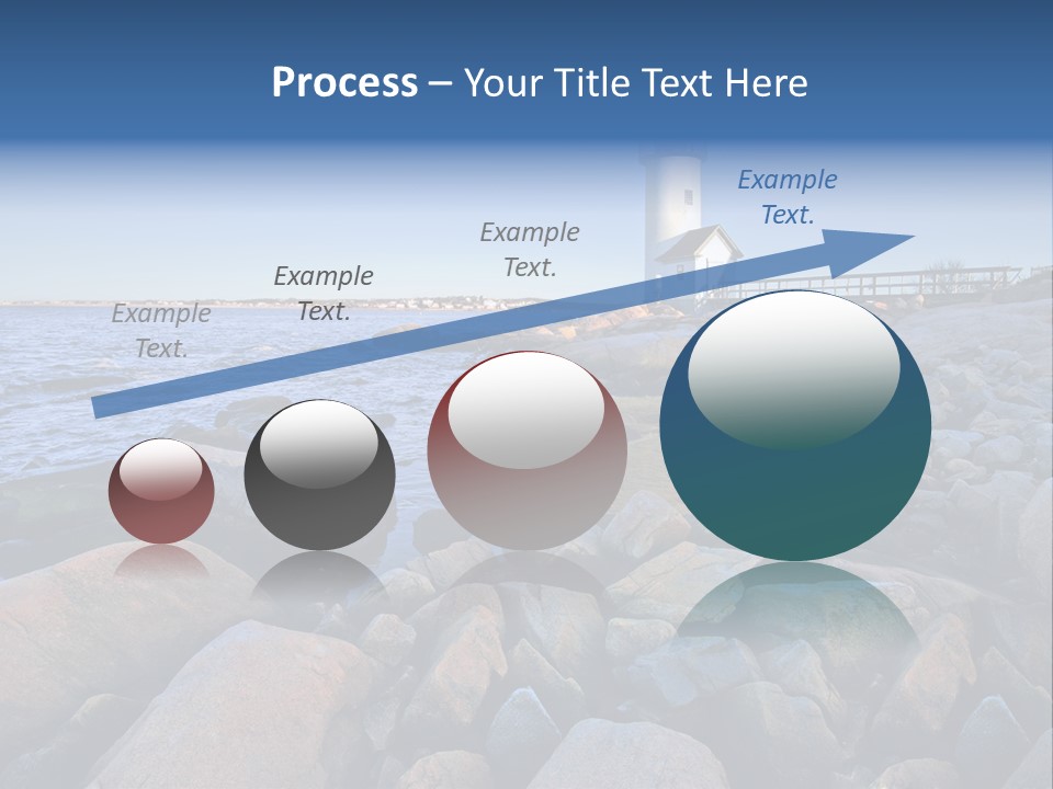 Water New Waves PowerPoint Template