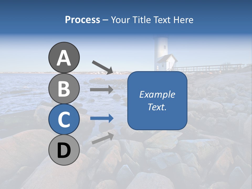 Water New Waves PowerPoint Template