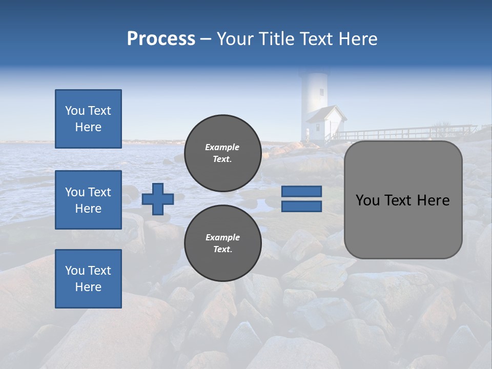 Water New Waves PowerPoint Template