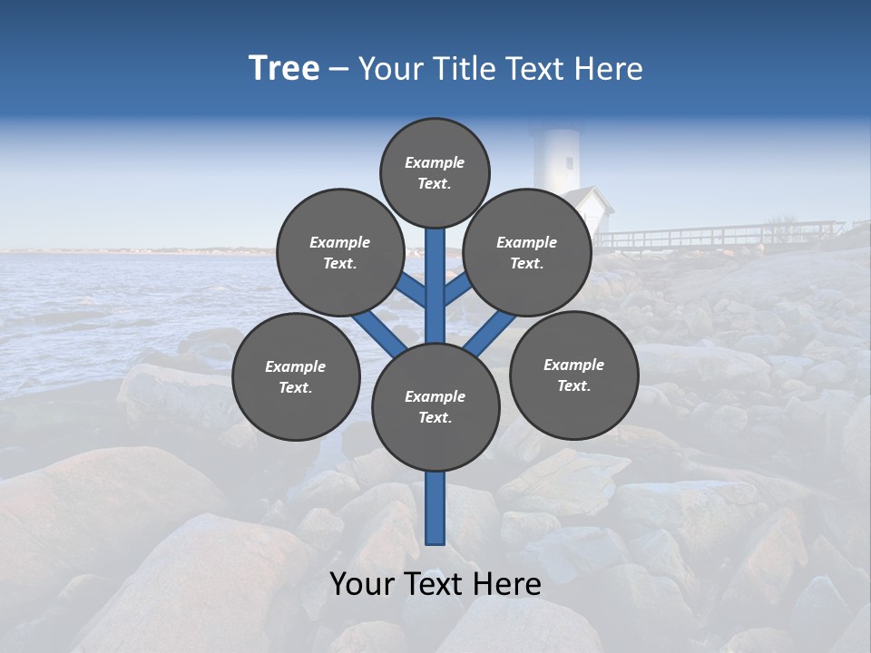 Water New Waves PowerPoint Template