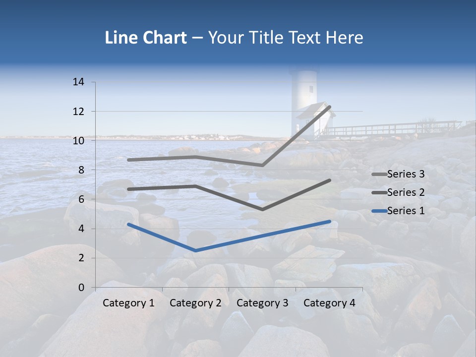 Water New Waves PowerPoint Template