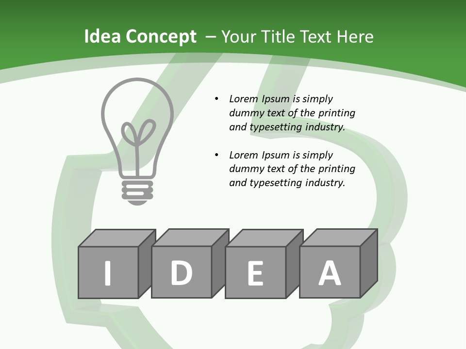 Aspirations Inspiration Concepts PowerPoint Template