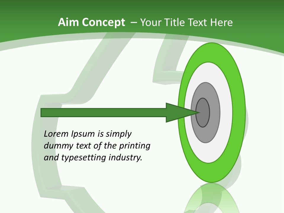 Aspirations Inspiration Concepts PowerPoint Template