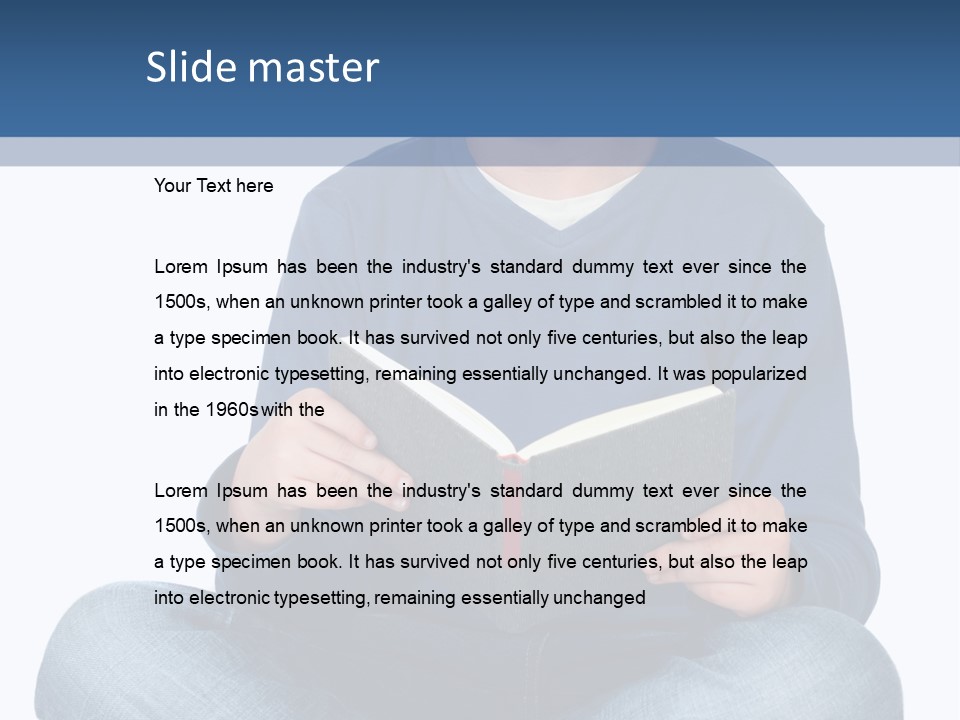 Striped One Single PowerPoint Template