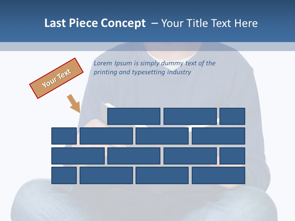 Striped One Single PowerPoint Template