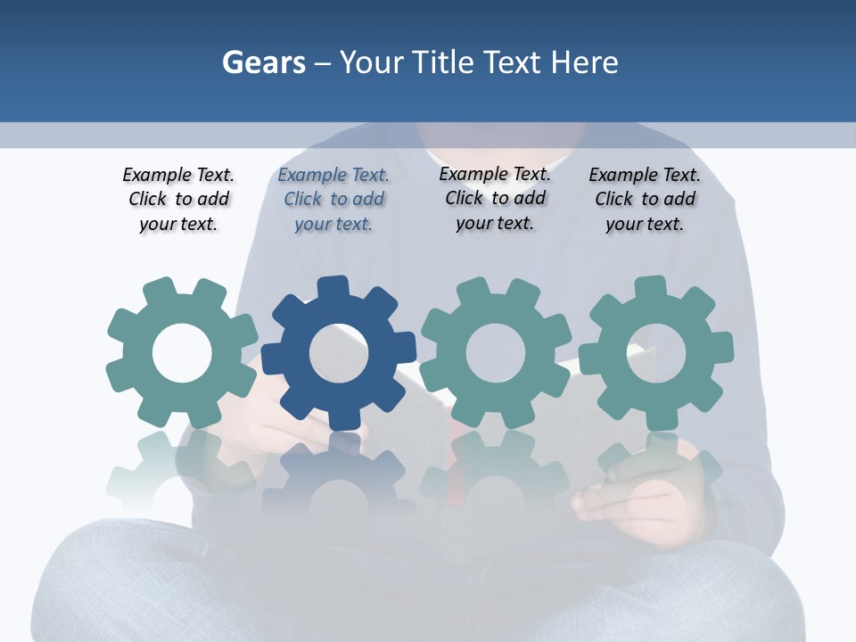 Striped One Single PowerPoint Template