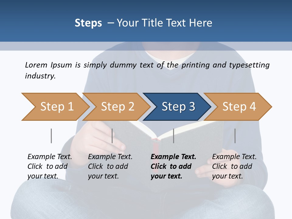 Striped One Single PowerPoint Template