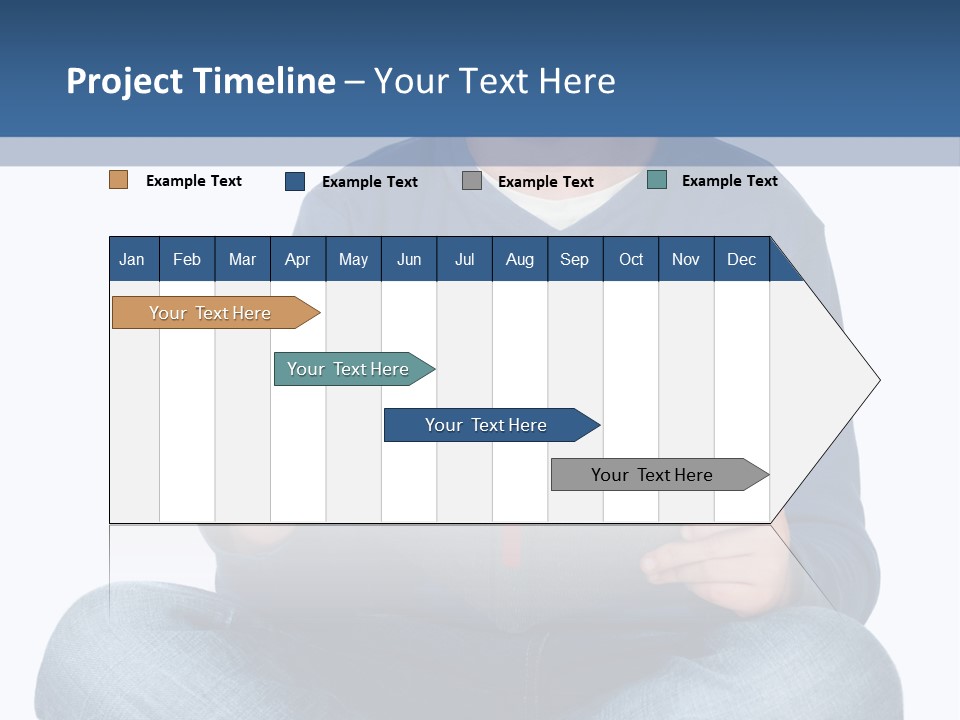 Striped One Single PowerPoint Template